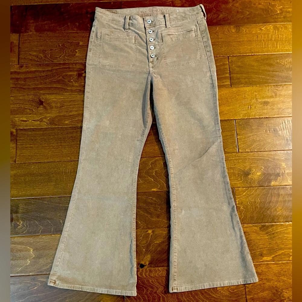 American Eagle Corduroy Flare Pants